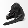 68422 - Czar 11L x 7W Black Metal Labrador Retriever