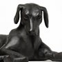 68422 - Czar 11L x 7W Black Metal Labrador Retriever