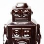 68621 - Robby 4L x 3W Bronze Polished Robot