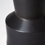 68631 - Laforge Black Ceramic Vase