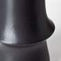 68633 - Laforge III Black Ceramic Vase