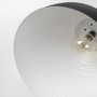 68403 - Minerva 19x22 Metallic Gray Hammered Detail Pendant Light