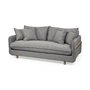 68711 - Roy I 84" Castlerock Gray Upholstered Three Seater Sofa 