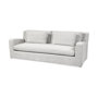 68722 - Denly II 92.5W Frost Gray Slipcover Three Seater Sofa 