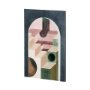 101698-L - Labyrinth II Multi Color by Mercana Studio a Hand Embellished Textured Canvas