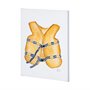 101710-L - Lifejacket I by Mercana Studio a Hand Embellished Textured Canvas