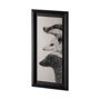 13268 - Three is a Crowd I by Mercana Studio a Hand Embellished Textured Framed Art Print Matted under Glass