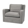 68724 - Denly III 38 X 38.25 X 34.5 Flint Gray Slipcover Upholstered Arm Chair