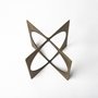 68661 - Lima I (Small) 6L x 6W Gold Geometric Decorative Object