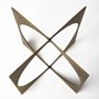 68662 - Lima II (Large) 10L x 10W Gold Geometric Decorative Object
