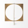 68662 - Lima II (Large) 10L x 10W Gold Geometric Decorative Object
