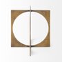 68661 - Lima I (Small) 6L x 6W Gold Geometric Decorative Object