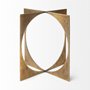 68662 - Lima II (Large) 10L x 10W Gold Geometric Decorative Object