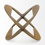 68663 - Cusco I (Small) 5L x 5W Gold Geometric Decorative Object