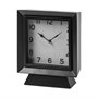 68736 - Ralph I Black Metal Square Table Clock