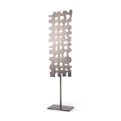 68813 - Shaw II (Large) 5L x 3W Gray Rectangular Decorative Object