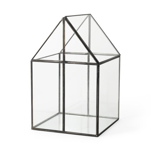 68840 - Sikes (Large) 10L x 10W x 16H Hut Terrarium W/Glass Base