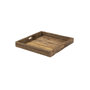 68861 - Carson (Small) 24L x 24W Brown Reclaimed Wood Tray
