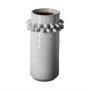 68916 - Farmhampton Large Gray Spoked Ceramic Vase 
