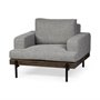 68757 - Colburne I Gray Fabric W/ Wood and Iron Frame Accent Chair 