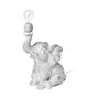 69005 - Tantor (15.9"H) Gray Resin Elephant Calf Table Lamp