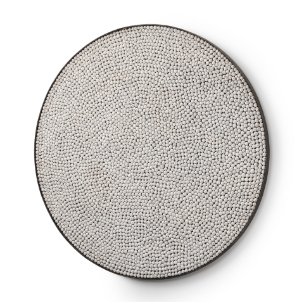 Varoona Decorative Wall Object featuring Rudraksha Stones