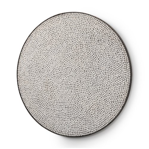 68897 - Varoona Decorative Wall Object featuring Rudraksha Stones