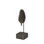 68922 - Pinterra (Small) 4L x 4W Brown Resin Pinecone Replica