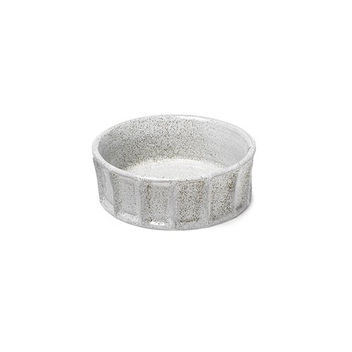 68903 - Silone (Small) 9L x 9W White Ceramic Bowl