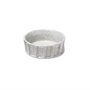 68903 - Silone (Small) 9L x 9W White Ceramic Bowl