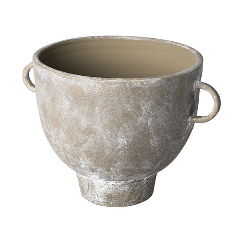 68912 - Deya Large Rustic Brown Ceramic Vase
