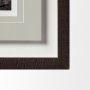 12809 - Rising Ridge I by Mercana Studio a Hand Embellished Textured Framed Art Print Matted under Glass