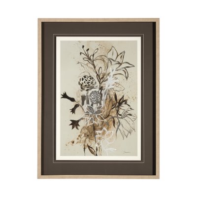 13325 - Rise & Shine I by Liz Jardine a Hand Embellished Textured Framed Art Print Matted under Glass