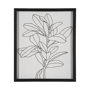 13328 - Olive Branch Countour II by Emma Scarvey Hand Embellished Framed Art Print Matted under Glass