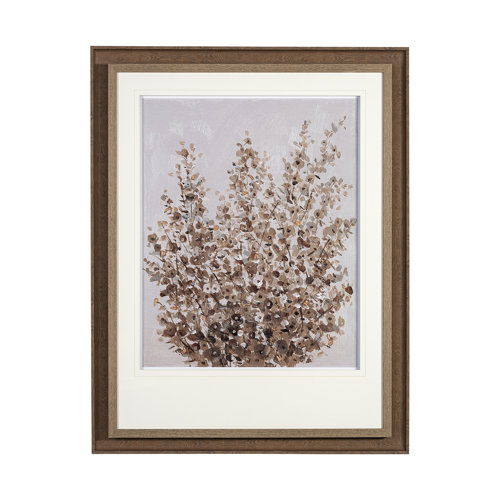 13330 - Rustic Wildflowers I by Tim OToole a Framed Art Print Matted under Glass