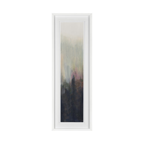13341 - Pacific Northwest Panel III by Sandra Lafrate Hand Embellished Framed Art Print Matted under Glass