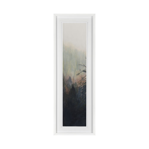 13342 - Pacific Northwest Panel IV by Sandra Lafrate Hand Embellished Framed Art Print Matted under Glass