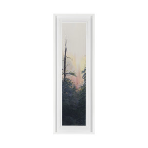 Pacific Northwest Panel V by Sandra Lafrate Hand Embellished Framed Art Print Matted under Glass
