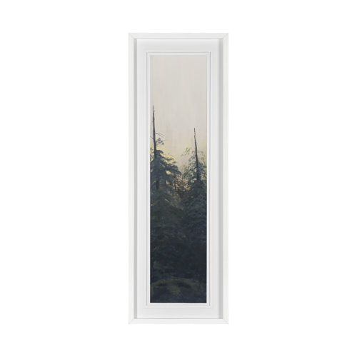 13344 - Pacific Northwest Panel VI by Sandra Lafrate Hand Embellished Framed Art Print Matted under Glass