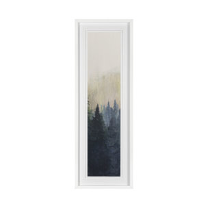 Pacific Northwest Panel VII by Sandra Lafrate Hand Embellished Framed Art Print Matted under Glass