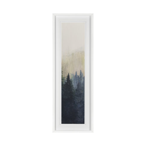 13345 - Pacific Northwest Panel VII by Sandra Lafrate Hand Embellished Framed Art Print Matted under Glass