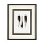 13354 - Flock together by Nancy Crowell a Framed Art Print Matted under Glass