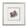 13376 - Frankie (Pomeranian 1) by Mercana Studio Hand Embellished Framed Art Print Matted under Glass