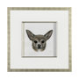 13378 - Charlote (Chihuahua) by Mercana Studio Hand Embellished Textured Framed Art Print Matted under Glass