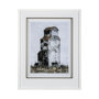 13390 - Abandoned Grain Elevator I by Mercana Studio Hand Embellished Framed Art Print Matted under Glass