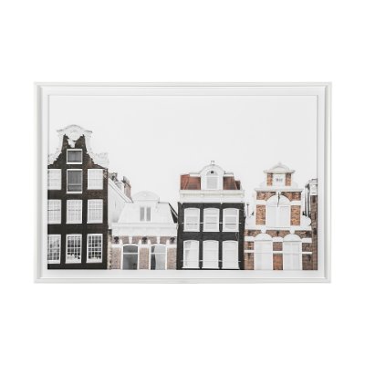 13420 - Beautiful Buildings by Irene Suchocki a Framed Photo Art Print Matted under Glass
