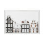 13420 - Beautiful Buildings by Irene Suchocki a Framed Photo Art Print Matted under Glass