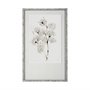 13424 - Summer Cotton IV by Chris Paschke a Hand Embellished Textured Framed Art Print Matted under Glass