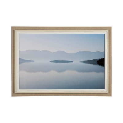 13447 - Dream Reflections by Andrew Geiger a Framed Photo Art Print Matted under Glass