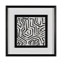 13459 - Mixed Signals V by June Erica Vess a Hand Embellished Textured Framed Art Print Matted under Glass